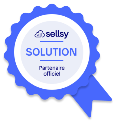 Badge sellsy solution partenaire officiel