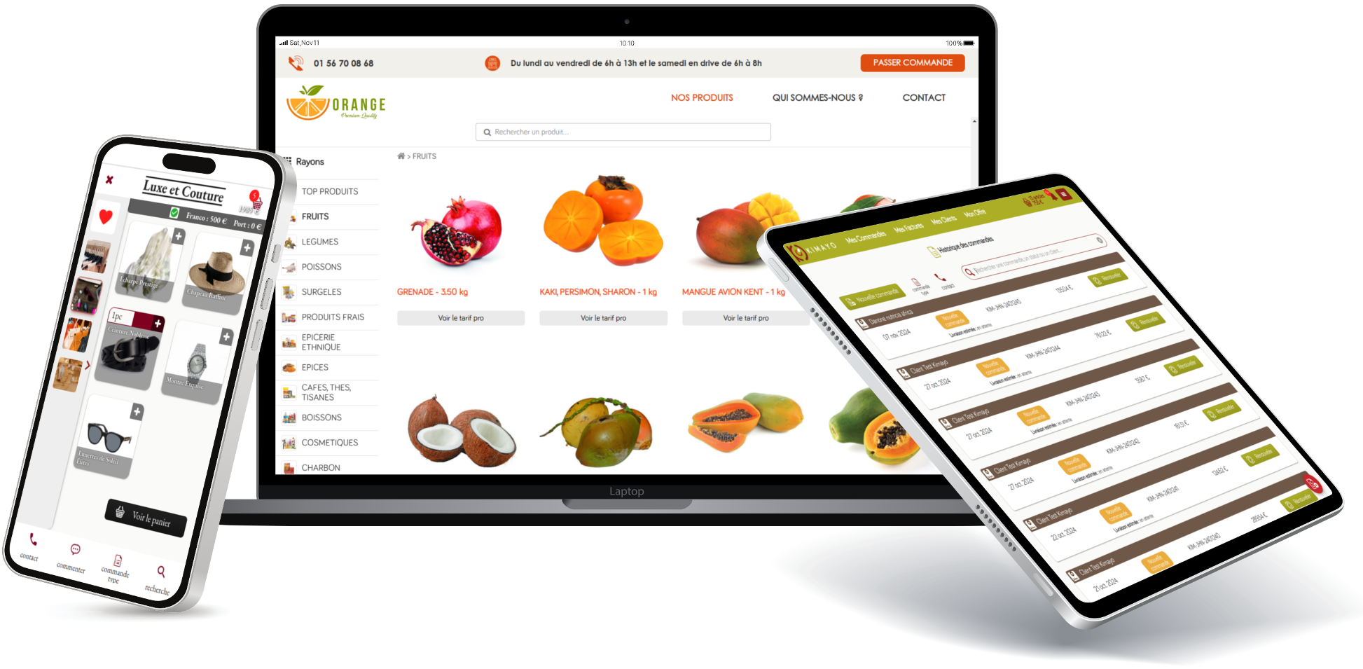 prise de commande b2b portail ecommerce pour revendeurs