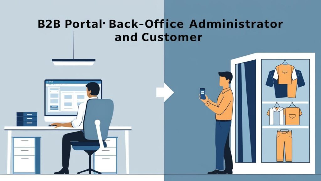 portail client B2B