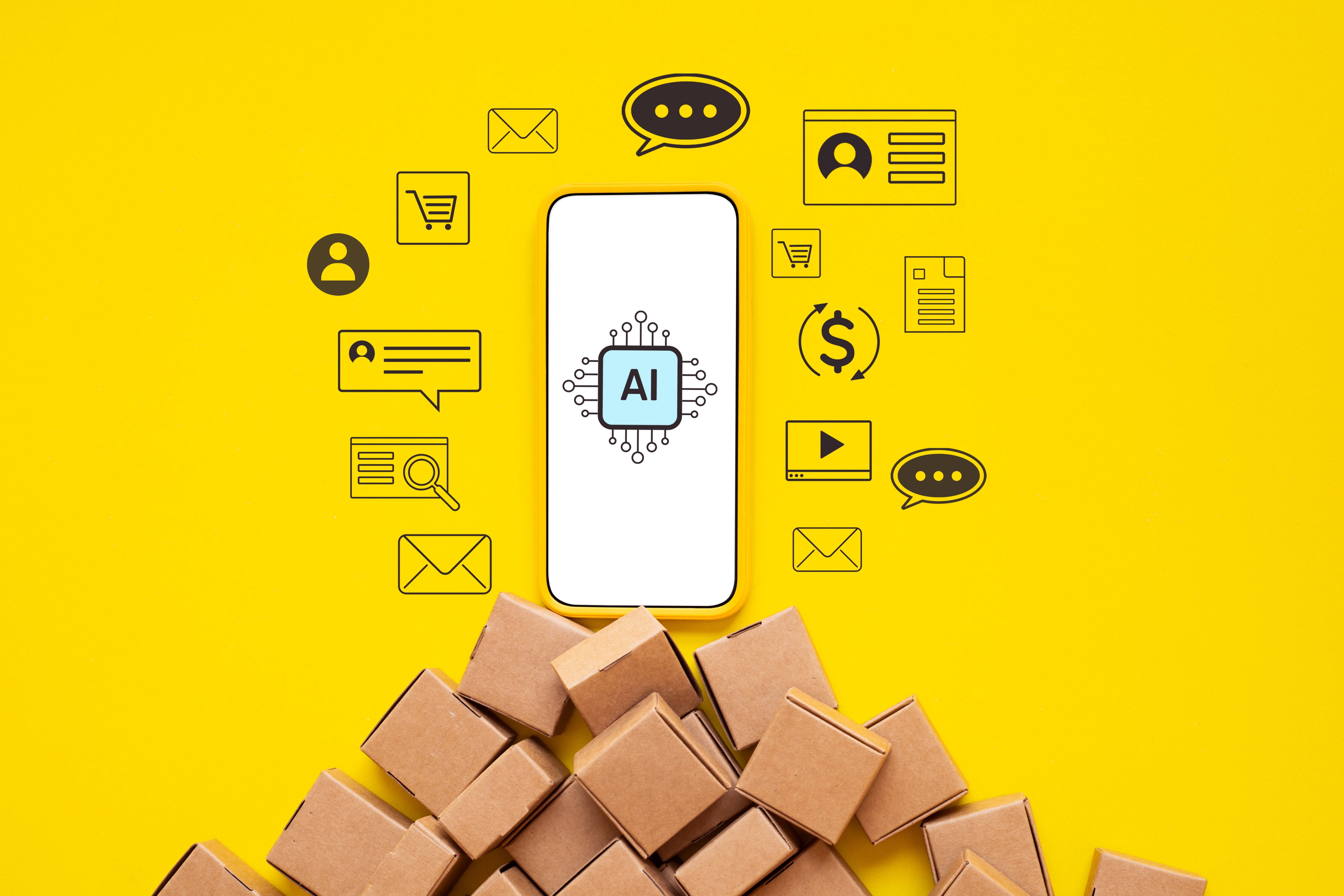 commande B2B avec l'IA