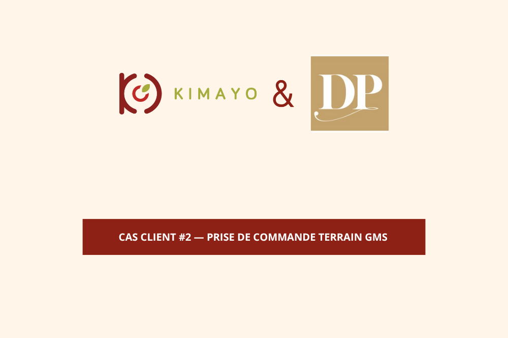 digitaliser la prise de commande terrain force de vente